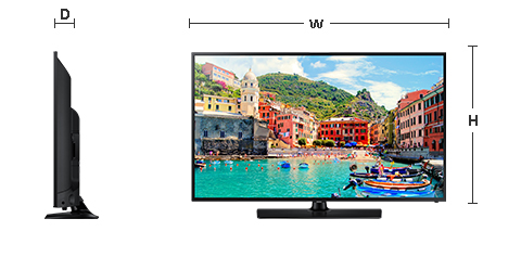 Размеры HG40ED590BB