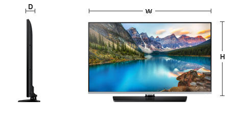 Размеры HG55ED670EK