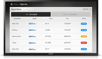 Lynk Reach табло аэропорта