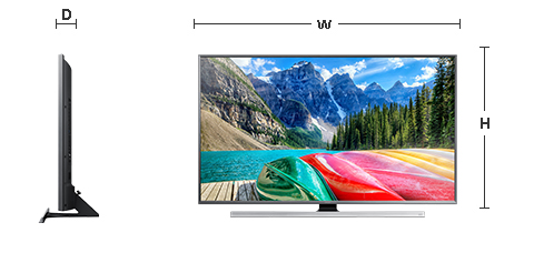 Размеры HG48ED890UB