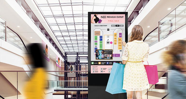 Сенсорный (touch) дисплей Samsung серии PMF-BC - решение все в одном