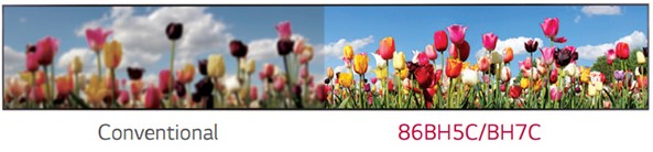 Стрейч (длинный) дисплей LG серии BH5F- сверхвысокое разрешение UHD