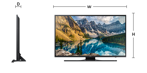 Телевизор Samsung HG48ED690UB размеры