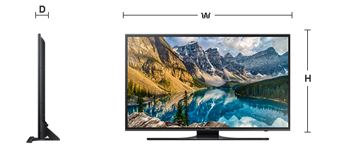 Телевизор Samsung HG55ED690UB размеры