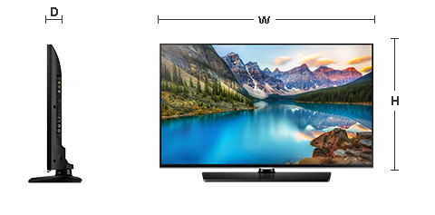 Размеры HG40ED690DB