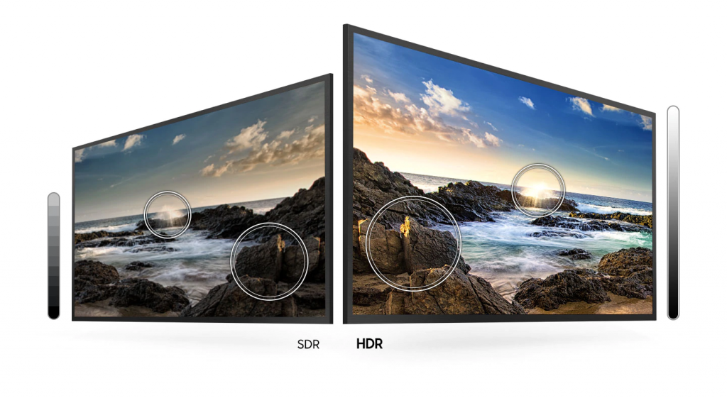 Гостиничный телевизор Samsung серии HT5300 - технология HDR