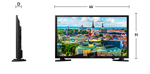 Размеры HG32ED450SW