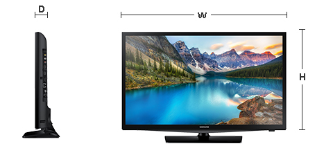 Размеры HG28ED690AB