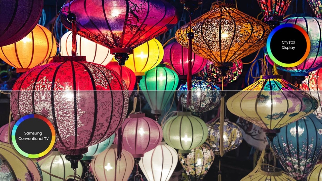 Гостиничный телевизор Samsung серии HT690U (ET690U) - матрица с ярким цветами