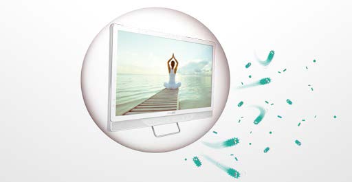 Телевизор Philips серии HFL5014W для медицинских учреждений - антибактериальный корпус