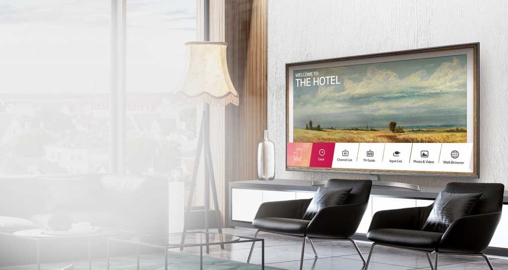 Гостиничный IP Smart телевизор LG серии UU761H - UHD HDR10
