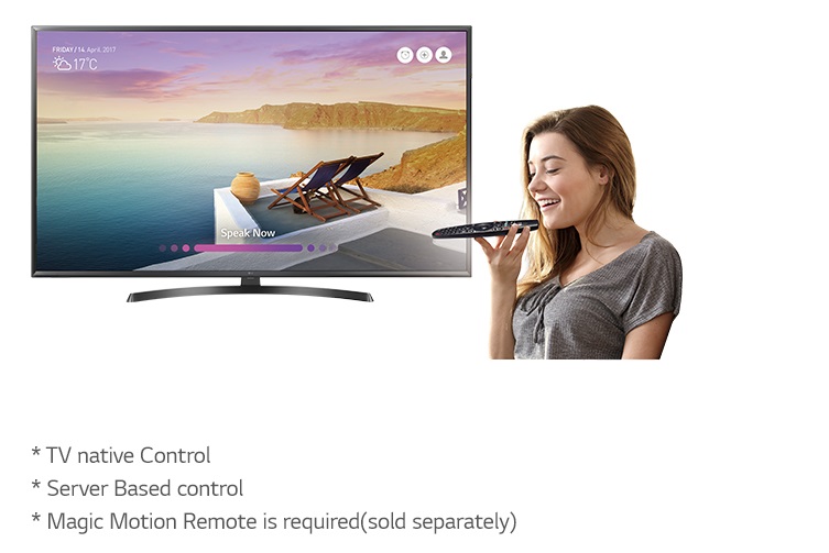 Управление голосом LG