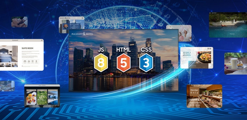 Гостиничный телевизор Samsung серии HQ60A - поддержка технологии H.Browser