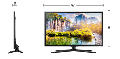 Размеры HG40ED790QB